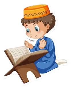Children reading the Clear Quran for Kids